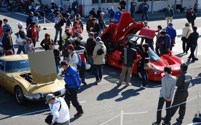 ヤマハ歴史車両デモ走行会・見学会（2008年）