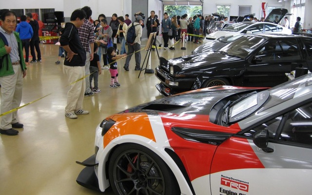 第23回トヨタ東自大学園祭2015 車両展示