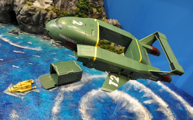 タカラトミーの新作「サンダーバードシリーズ」（全日本模型ホビーショー15）