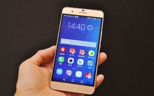 ファーウェイ製のフラグシップ端末「honor6 Plus」