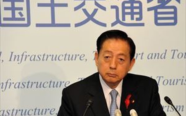 太田明宏国土交通相（10月2日・霞ヶ関）
