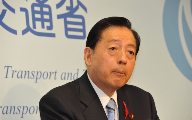 太田明宏国土交通相（6日・霞が関）
