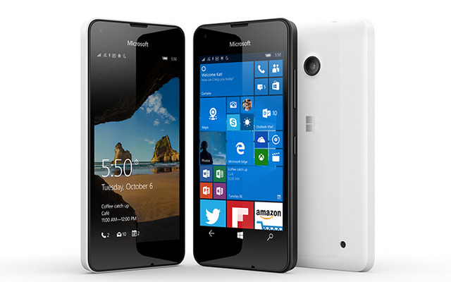 QHD(2,560×1,440ピクセル）の有機ELディスプレイ搭載で5.2型「Lumia 950」