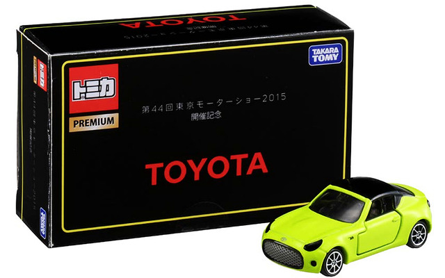 東京モーターショー会場で販売されるトヨタ S-FR トミカ