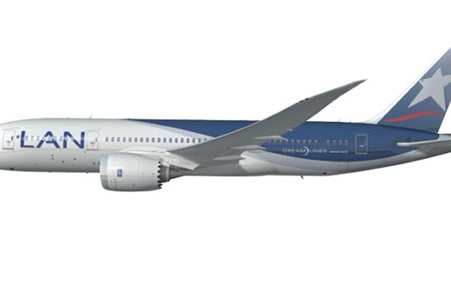 LAN航空のドリームライナー