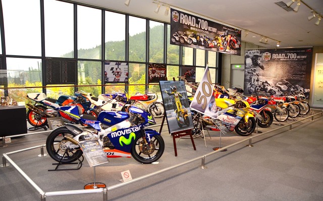 MotoGP展 Road to 700victory ～勝利を支えたマシンたち～