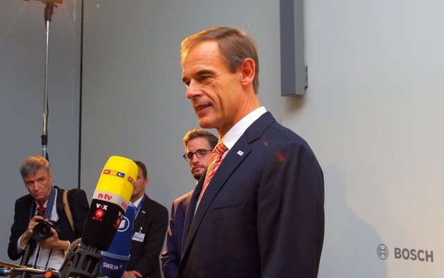 ボッシュのフォルクマル・デナー取締役会長