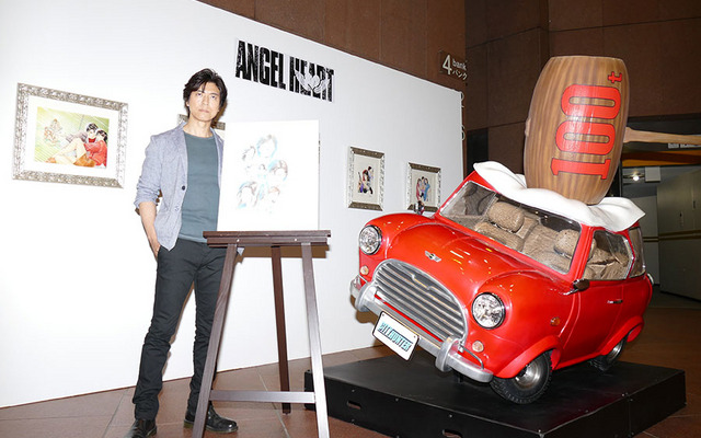 上川隆也／「シティーハンター30周年記念 北条司原画展」