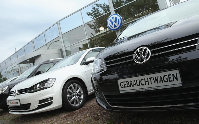 欧州のVW販売店（資料画像）