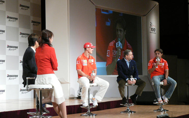 【シューマッハ写真蔵】ブリヂストンF1ミーティング