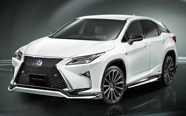 レクサス RX 新型用のTRDのF SPORTパーツ
