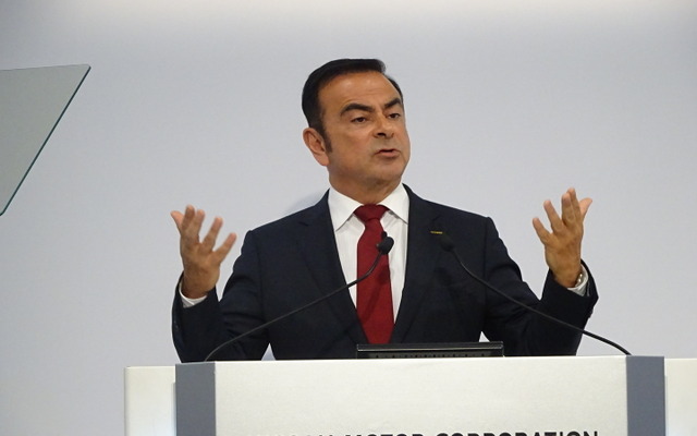 日産自動車のカルロス・ゴーン社長