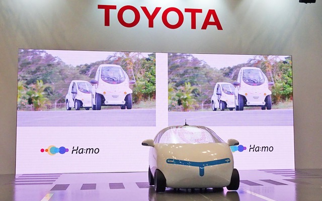 小型EV（電気自動車）のシェアリングサービス、トヨタ ハーモ（Ha:mo）