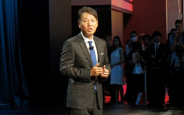 メルセデス・ベンツ日本の上野金太郎社長。