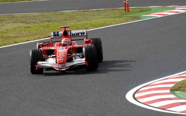 【シューマッハ写真蔵】日本GP…日本での最後の勇姿