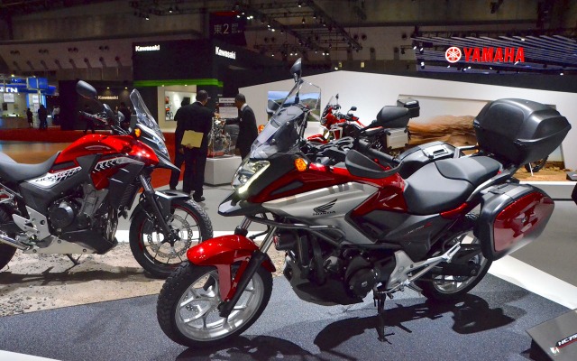 ホンダNC750Xと400X（東京モーターショー15）