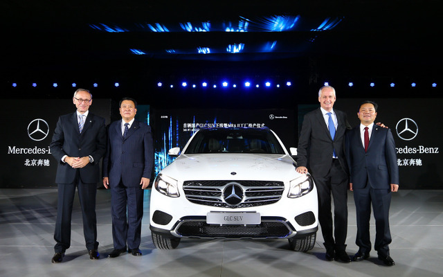 メルセデス GLC の中国現地生産を開始