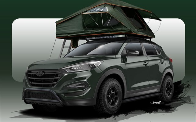 新型ヒュンダイツーソンのカスタマイズカー