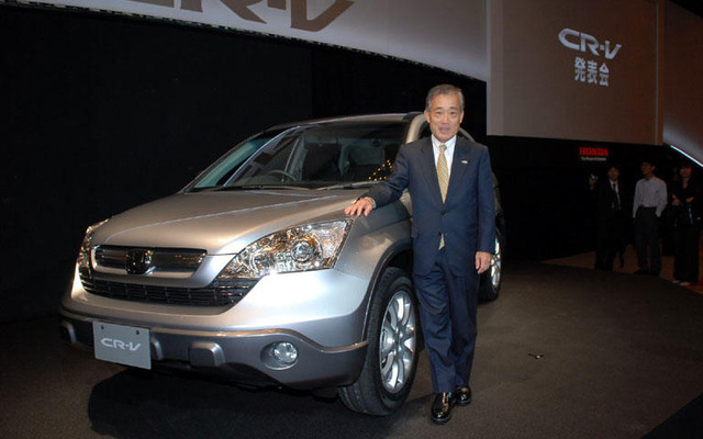 【ホンダ CR-V 新型発表】福井社長の愛車