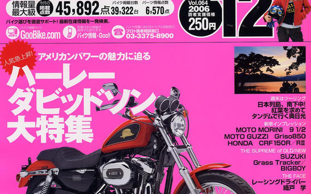 人気急上昇!　ハーレーダビッドソン大特集　アメリカンパワーの魅力に迫る