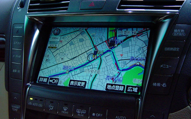 【レクサス LS 新型発表】カーナビ地図は2007年版