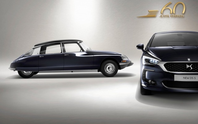 旧シトロエンDSと、DS 5