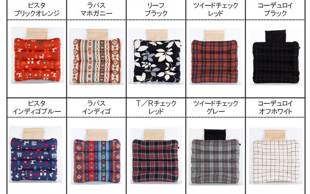 綿入りシートクッション