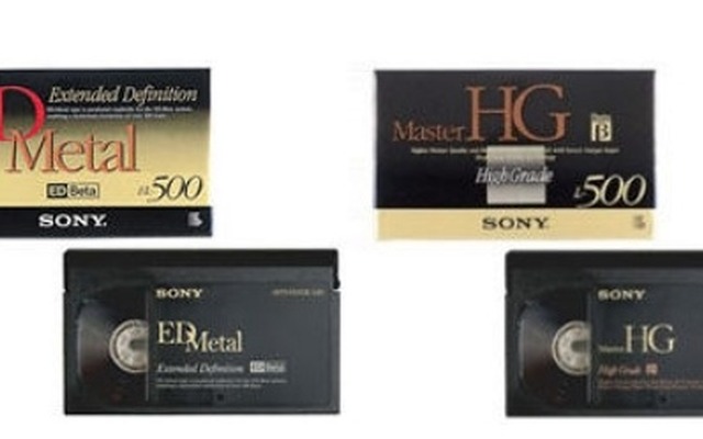 ベータビデオカセット「EL-500B」、「500MHGB」