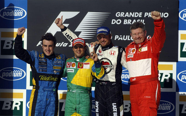 【F1ブラジルGP】決勝…強烈な印象を残し、皇帝シューマッハ