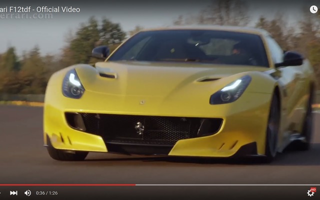 フェラーリ F12 tdf