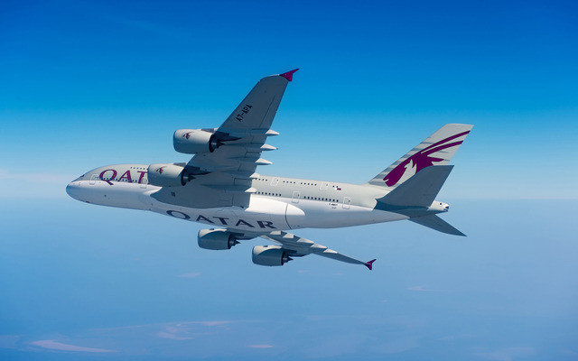 カタール航空の「エアバスA380」