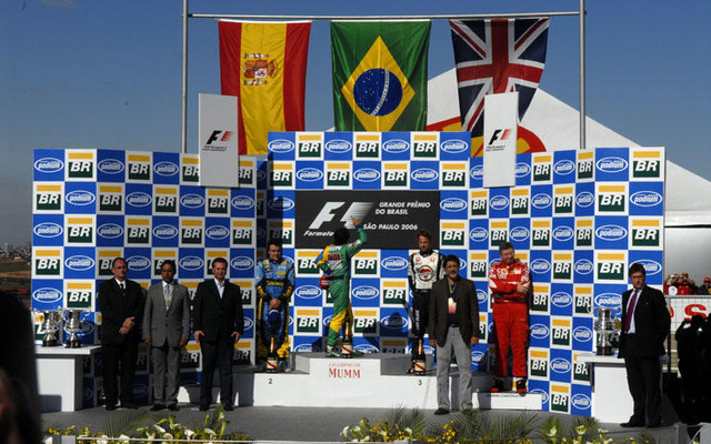 【F1ブラジルGP】リザルト…マッサ母国勝利、バトン表彰台