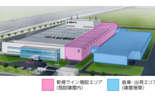 石川工場のイメージ図