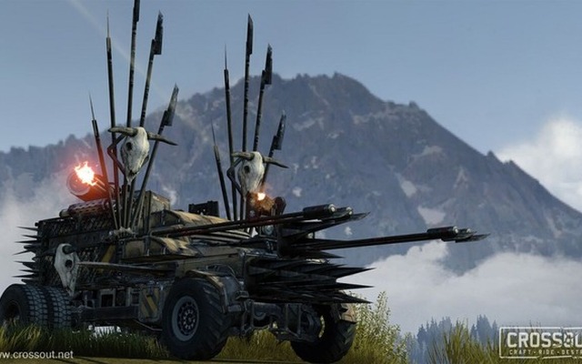 カーコンバットMMO『Crossout』バトルテストに参加ー終末感バリバリの戦闘と改造！