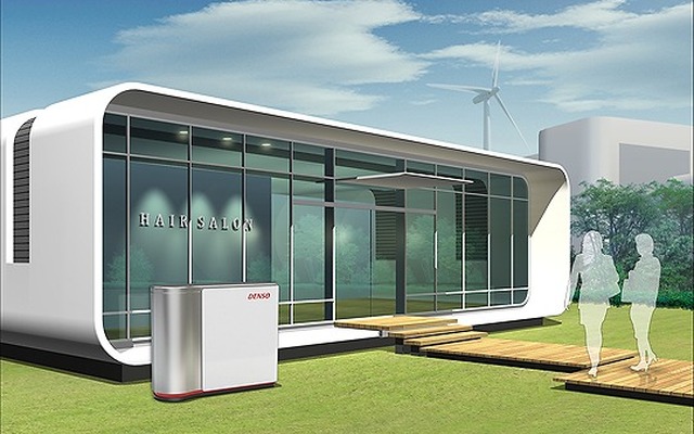 固体酸化物形燃料電池を用いた業務用システムの技術実証で燃料電池の活用イメージ