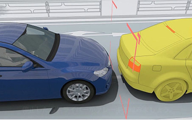 ASV（先進安全自動車）に搭載された先進技術をCGで紹介