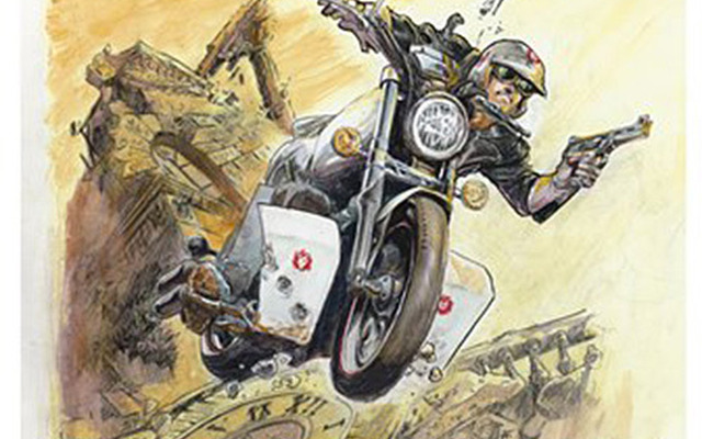 ワイルド7」限定オリジナル複製原画発売…望月三起也デビュー55