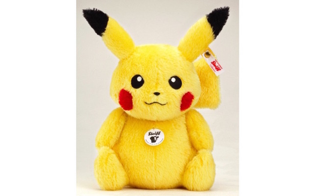 シュタイフ ピカチュウ