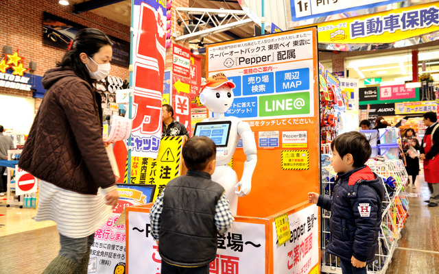 スーパーオートバックス東京BAY東雲のPepper