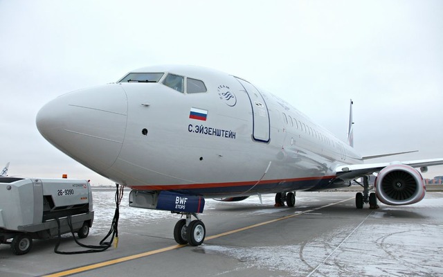 名前はS・エイゼンシュテイン…アエロフロート・ロシア航空がB737-800NG新造機を受領