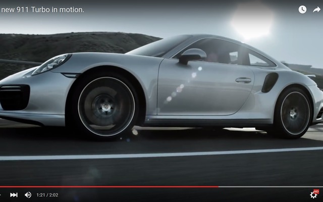 ポルシェ 911 ターボ 改良新型