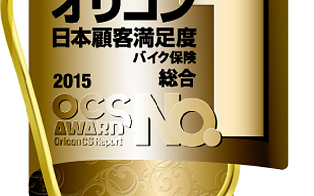 オリコン日本顧客満足度ランキング バイク保険部門