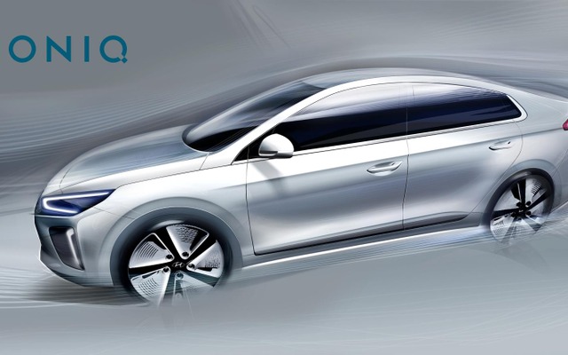 ヒュンダイ IONIQの公式予告イメージ