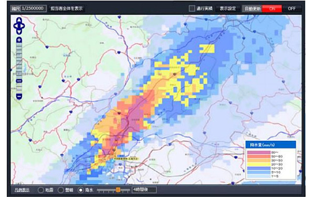 降雨量情報