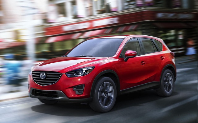マツダ新世代モデルのトップバッターとなった CX-5（写真は北米仕様）