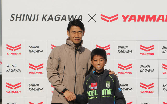 香川真司「夢や希望を持って頑張ってほしい」…ヤンマークリスマスイベント