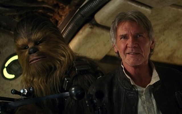 ハン・ソロ＆チューバッカ／『スター・ウォーズ／フォースの覚醒』- (C) 2015Lucasfilm-Ltd.-&-TM