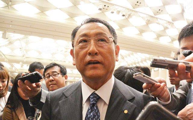 トヨタ自動車 豊田章男 社長