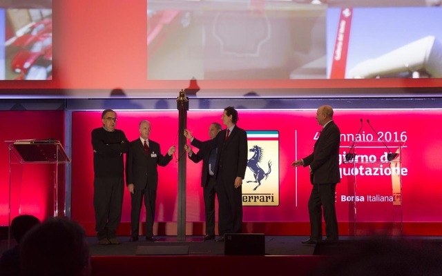 フェラーリがイタリア・ミラノ証券取引所に株式を上場