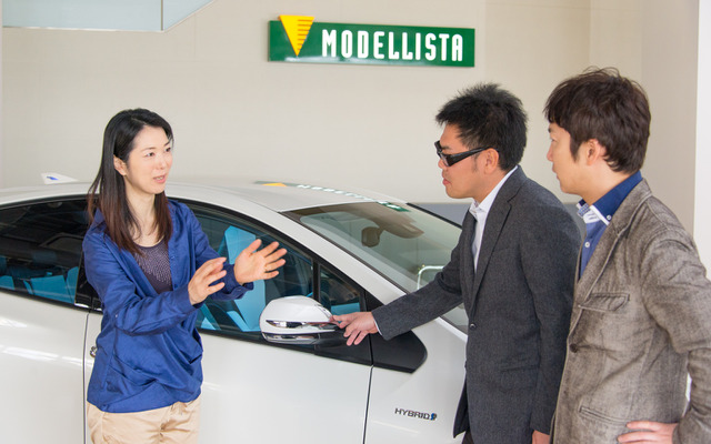 新型 プリウス モデリスタバージョンのこだわりとポイントを、商品企画担当の村田啓一氏と、デザイナーの森大樹氏にインタビュー